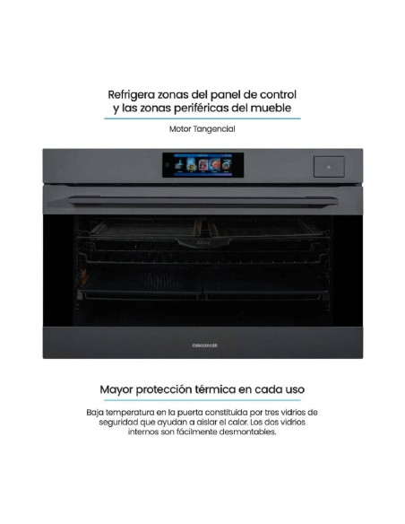 Horno de empotrar Challenger Eléctrico 89.4 cm HE 9907