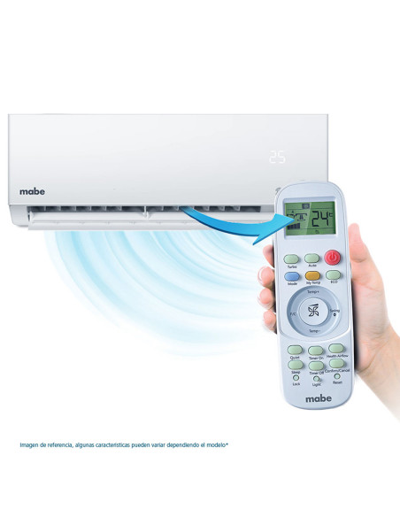 Aire Acondicionado Mabe Inverter 220V 18000 BTU Blanco MMI18CDBWCCC9