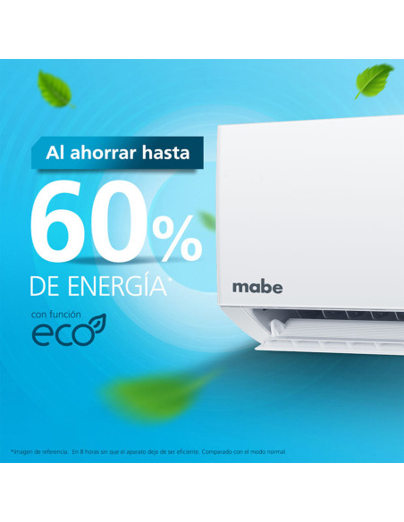 Aire Acondicionado Mabe Inverter 220V 18000 BTU Blanco MMI18CDBWCCC9