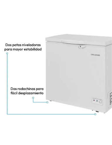 Congelador Horizontal 204 Litros Brutos Challenger CH 199
