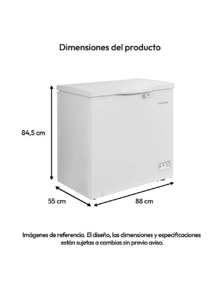 Congelador Horizontal 204 Litros Brutos Challenger CH 199