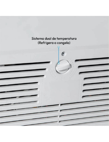 Congelador Horizontal 490 Litros Challenger  Dual Blanco CH-396