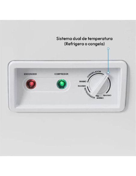Congelador Horizontal 152 Litros Challenger  Blanco CH-226