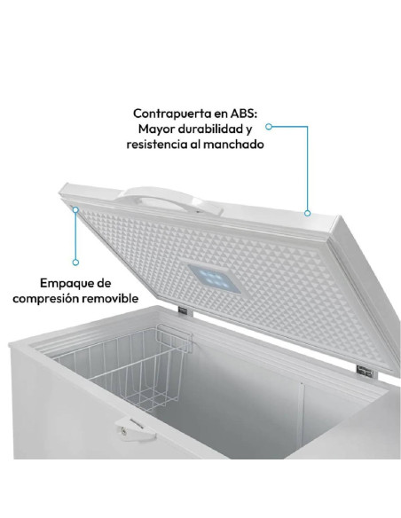 Congelador Horizontal 152 Litros Challenger  Blanco CH-226