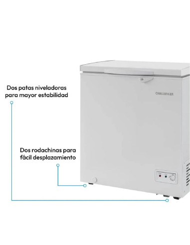 Congelador Horizontal 152 Litros Challenger  Blanco CH-226