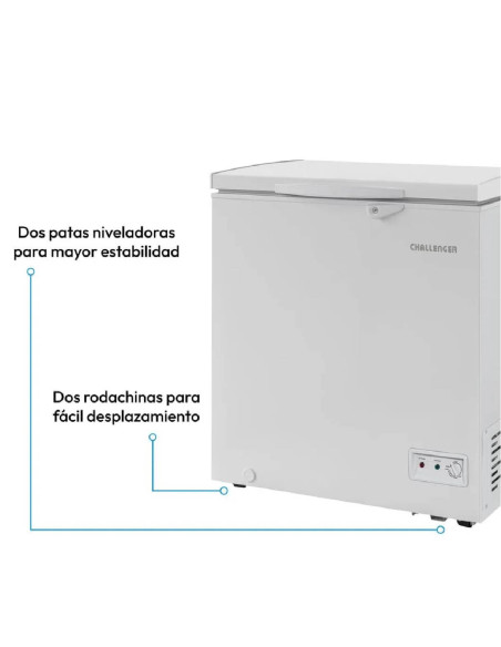 Congelador Horizontal 152 Litros Challenger  Blanco CH-226