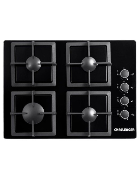 Cubierta de Empotrar Challenger 60 cm 4 Pt Gas Natural SQ 6759 AE
