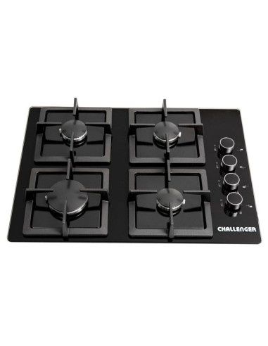 Cubierta de Empotrar Challenger 60 cm 4 Pt Gas Natural SQ 6759 AE