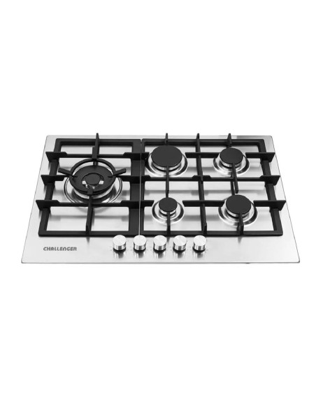 Cubierta de Empotrar Challenger 75 cm 5 Pt Gas Natural SV 6875 EI