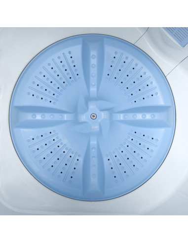 Lavadora Semiautomática Mabe 16 Kg Blanca LMD6124HBAB0