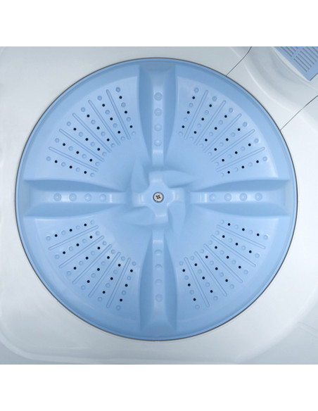 Lavadora Semiautomática Mabe 16 Kg Blanca LMD6124HBAB0