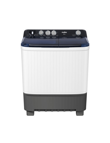 Lavadora Semiautomática Mabe 16 Kg Blanca LMD6124HBAB0
