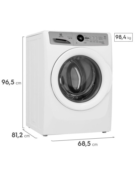 Lavadora Electrolux 21 Kg Carga Frontal Blanca Inverter ELFW7337AW