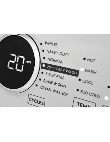 Lavadora Electrolux 21 Kg Carga Frontal Blanca Inverter ELFW7337AW