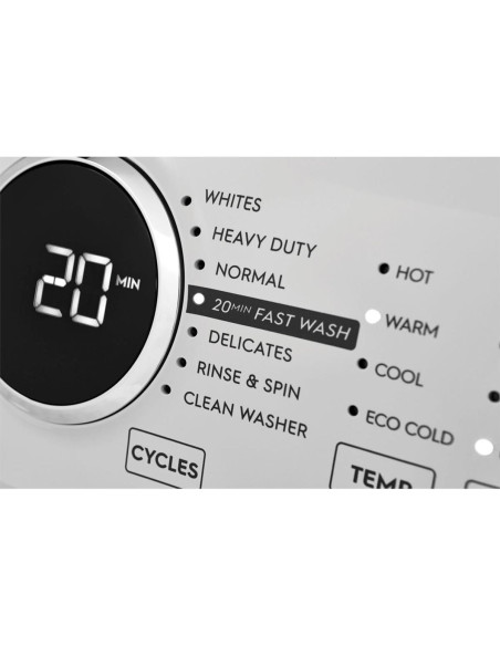 Lavadora Electrolux 21 Kg Carga Frontal Blanca Inverter ELFW7337AW