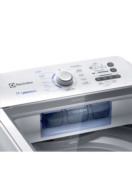 Lavadora Electrolux 17 Kg Carga Superior Blanca con Agitador LB17A