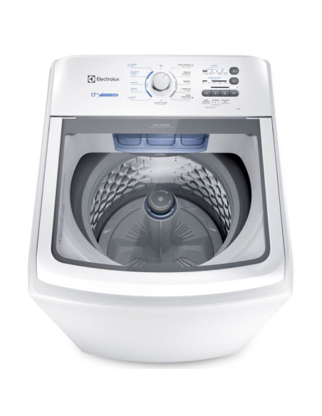 Lavadora Electrolux 17 Kg Carga Superior Blanca con Agitador LB17A
