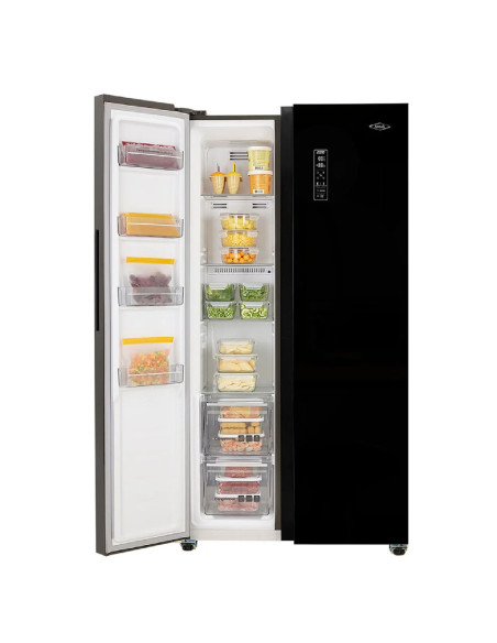 Nevecón Haceb 480 Litros Nevecon Haceb 480 Litros Cristal Negro SBS 480 SE PD MI NE GLASS INV