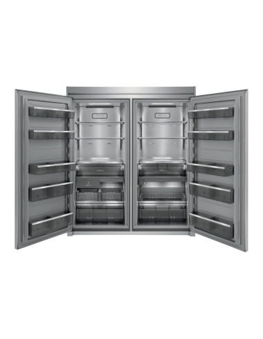 Combo Twin Electrolux No Frost 527 Lt Silver EI33AF80WS y EI33AR80WS + Trimkit