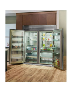 Combo Twin Electrolux No Frost 527 Lt Silver EI33AF80WS y EI33AR80WS + Trimkit 2