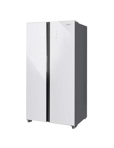 Nevecón Mabe 631 Litros Brutos Side by Side No Frost White Glass MSL631LKLSG0