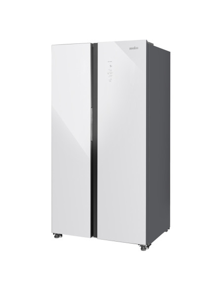 Nevecón Mabe 631 Litros Brutos Side by Side No Frost White Glass MSL631LKLSG0