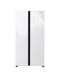 Nevecón Mabe 631 Litros Brutos Side by Side No Frost White Glass MSL631LKLSG0