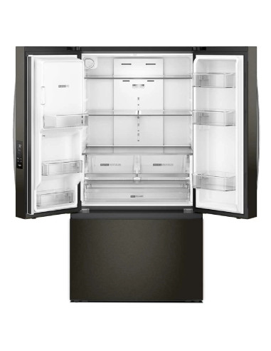 Nevecón Whirlpool 846 Litros French Door Xpert Inverter Negro WRFF3536SV