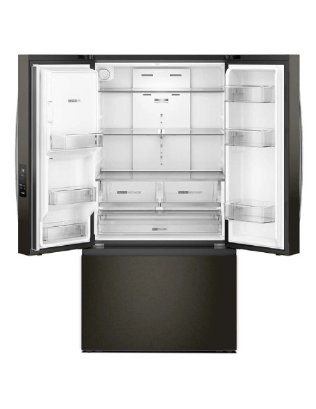 Nevecón Whirlpool 846 Litros French Door Xpert Inverter Negro WRFF3536SV