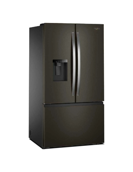 Nevecón Whirlpool 846 Litros French Door Xpert Inverter Negro WRFF3536SV