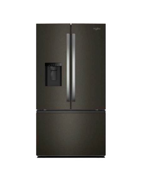 Nevecón Whirlpool 846 Litros French Door Xpert Inverter Negro WRFF3536SV