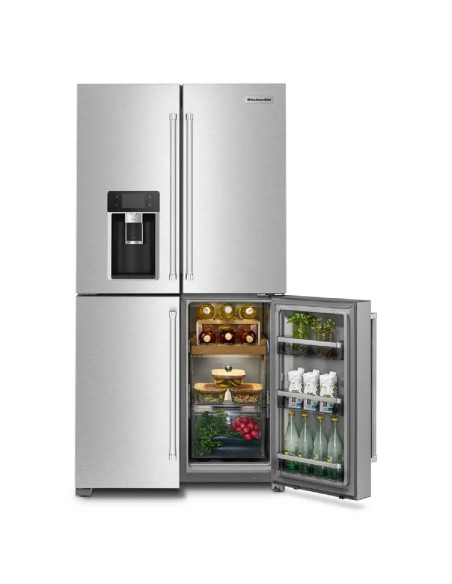 Nevecón KitchenAid 538 Litros French Door Inox KRQC736RPS