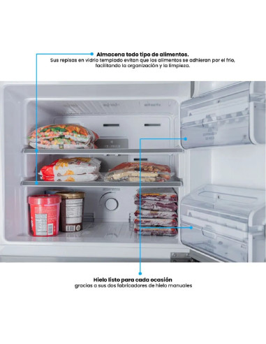 Nevera Challenger 420 Litros Brutos No Frost Serie eCool Display Digital CRA 420