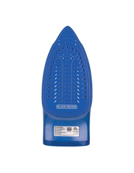 Plancha Black+Decker planchado sin esfuerzo azul IR1866