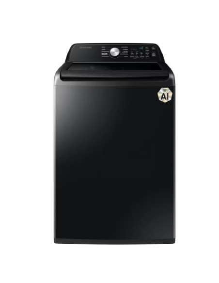 Lavadora Samsung 23 Kg Carga Superior AI Wash Negra WA70H23SPBCO