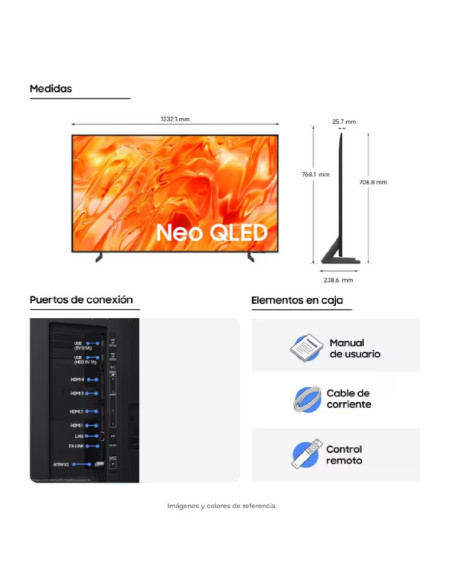 Televisor Samsung 55 pulgadas Smart TV Neo QLED QN55QN70HAKXZL