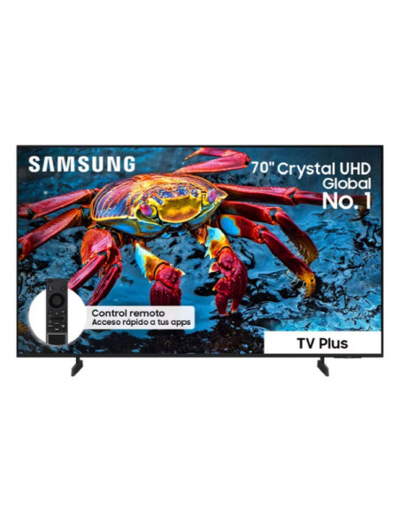 Televisor Samsung 70 pulgadas Smart TV Crystal UHD 4K UN70U8500HKXZL