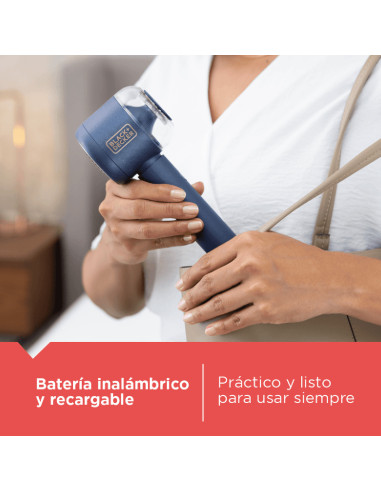 Removedor de Pelusa Recargable Black+Decker FS1200LA