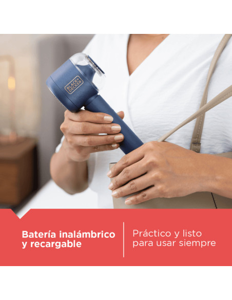 Removedor de Pelusa Recargable Black+Decker FS1200LA