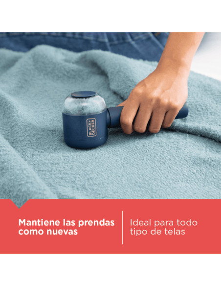 Removedor de Pelusa Recargable Black+Decker FS1200LA