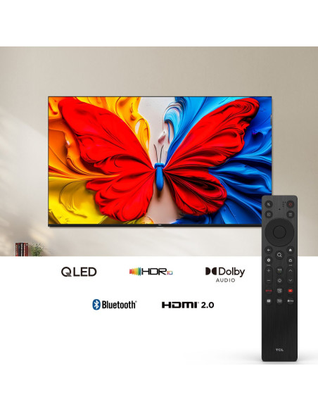 Televisor TCL 50 pulgadas QLED Full HD Smart Google 50S5K 8