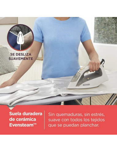 Plancha de Vapor Black+Decker IR2023-0ODLA