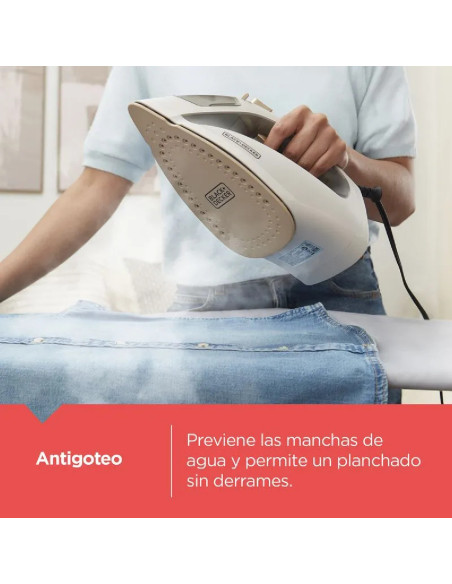 Plancha de Vapor Black+Decker IR2023-0ODLA