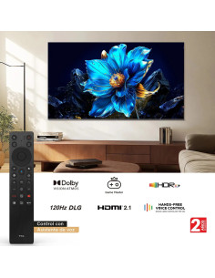 Televisor TCL 65 pulgadas Smart TV QLED P7K Google 65P7K 2