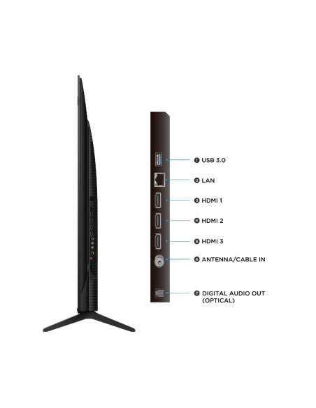 Televisor TCL 65 pulgadas QLED Premium Google 65P7L 10