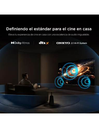 Televisor TCL 55 pulgadas Smart TV Mini LED 4K UHD Google 55C6K