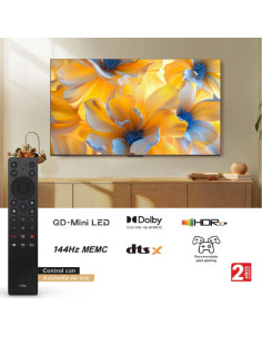 Televisor TCL 55 pulgadas Smart TV Mini LED 4K UHD Google 55C6K 2