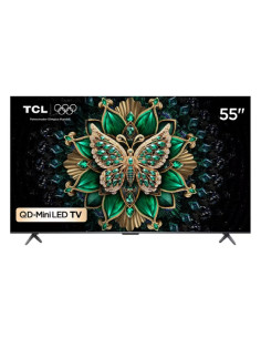 Televisor TCL 55 pulgadas Smart TV Mini LED 4K UHD Google 55C6K