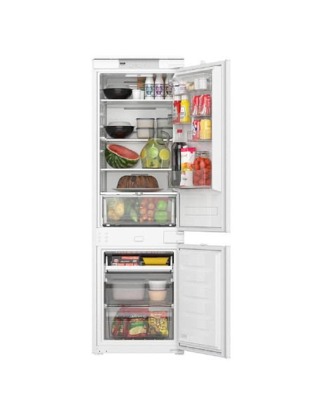 Nevera Whirlpool 248 litros No Frost Bottom Mount Empotrable Panelable WHC18T521STWC