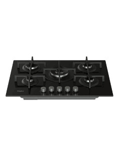 Cubierta de Empotrar Whirlpool a gas 5 puestos Vitrocerámica Negro GOA7523NB 2